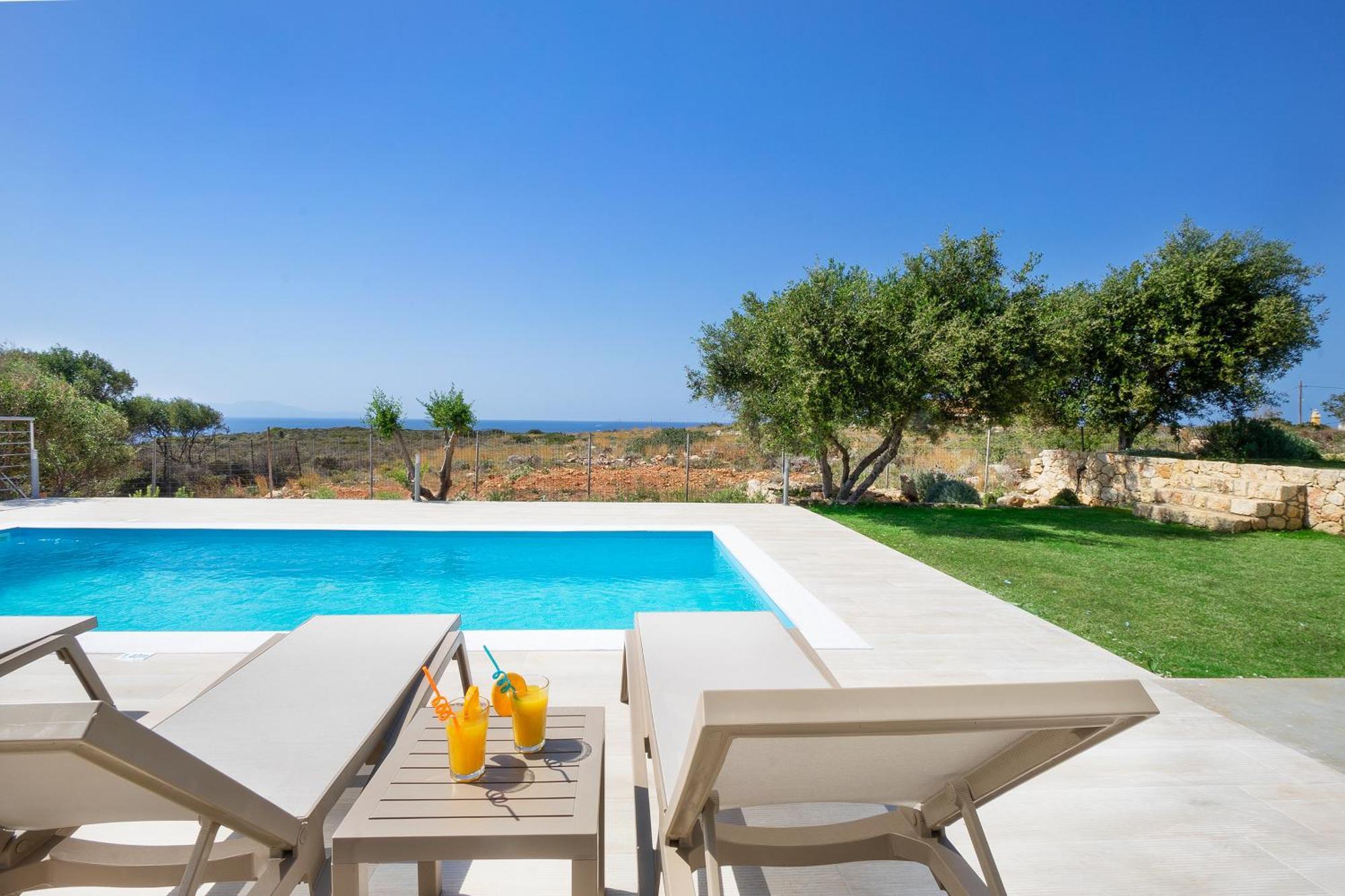 Elixsea Villa - Unlimited View Of The Blue Sea Kounoupidhiana Exterior photo