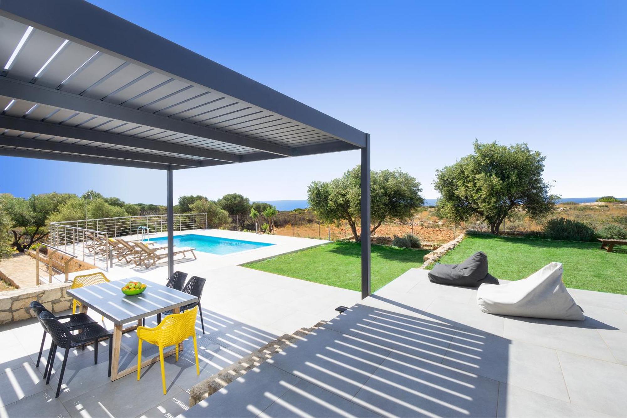 Elixsea Villa - Unlimited View Of The Blue Sea Kounoupidhiana Exterior photo